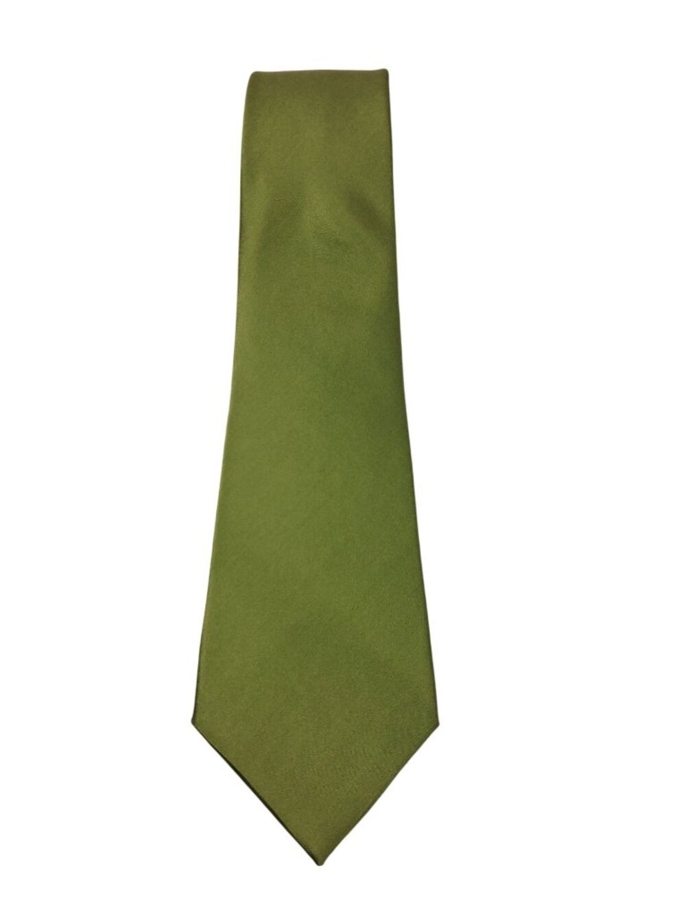 Zylos Gold George Machado Green Silk Tie 58" Classic Mens Neckwear USA